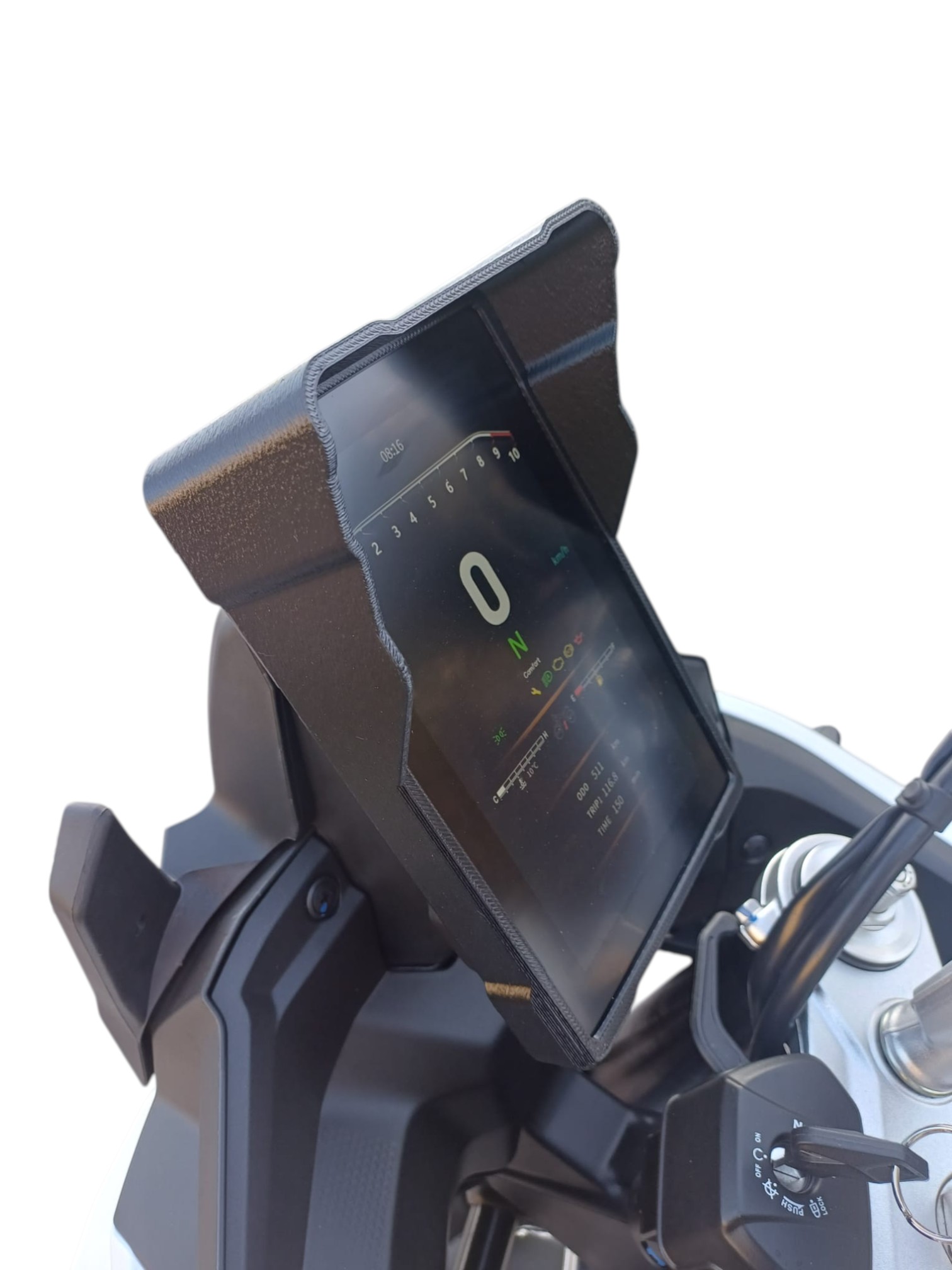 Parasole TFT Kove 800X Parasole Kove 800X vista Laterale compatibilità TFT